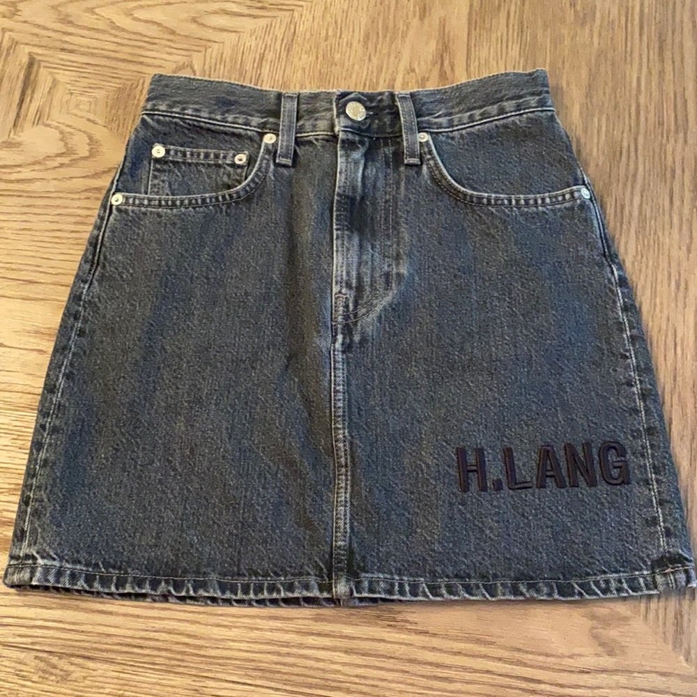 Helmut Lang Denim Skirt